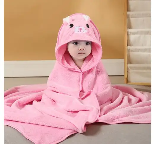 Fashion Hooded Animal modeling Cloak Baby Bathrobe/Cartoon Baby Towel/Character kids bath robe/infant bath towels