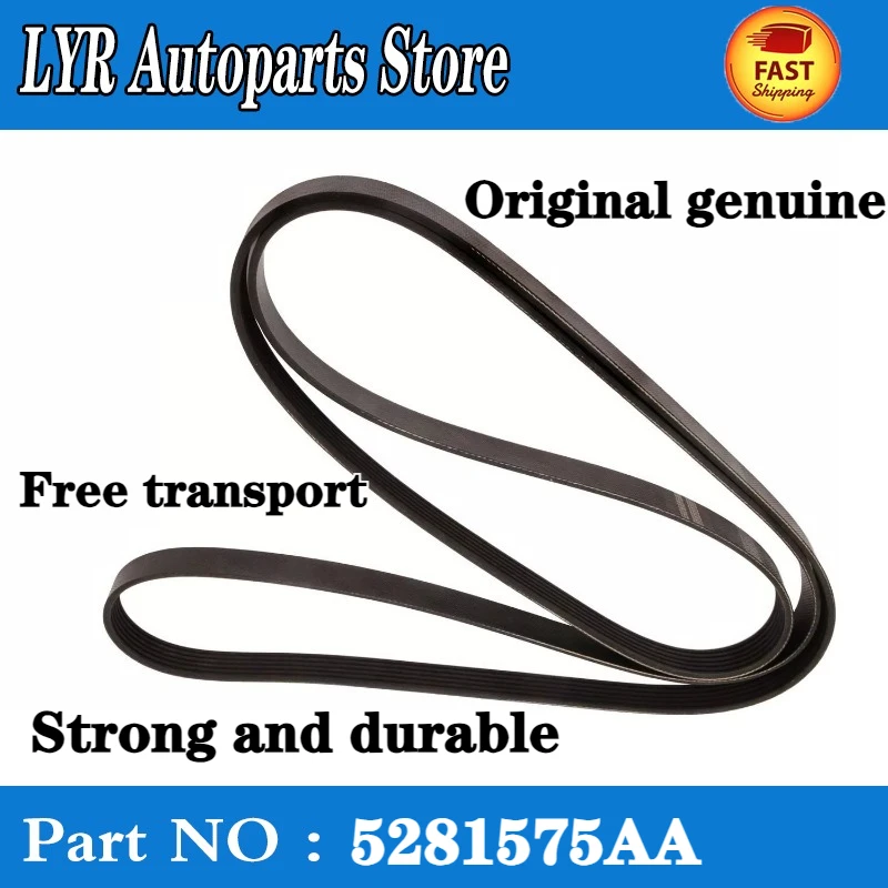 

Original genuine For CHRYSLER OEM 20-23 Wrangler Cooling Belts Pulleys-Serpentine Belt 5281575AA car accessories