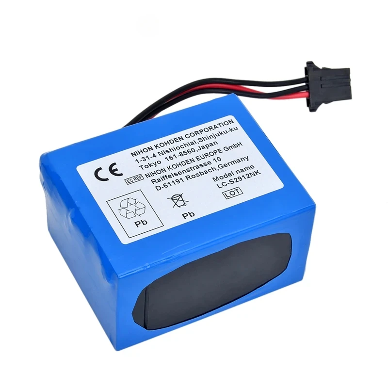 1pce LC-S2912NK 12v 2900mAh Photoelectric Defibrillator Battery Pack