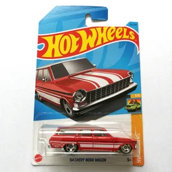 2023-222 Hot Wheels Cars 64 CHEVY NOVA WAGON 1/64 Metal Die-cast Model Toy Vehicles