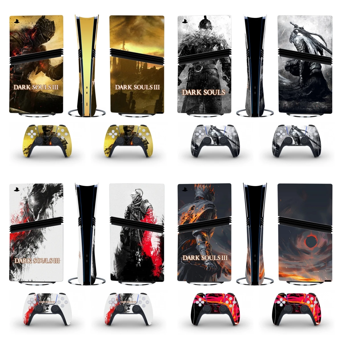 adesivo-de-vinil-para-console-e-2-controles-ps5-pro-digital-dark-souls