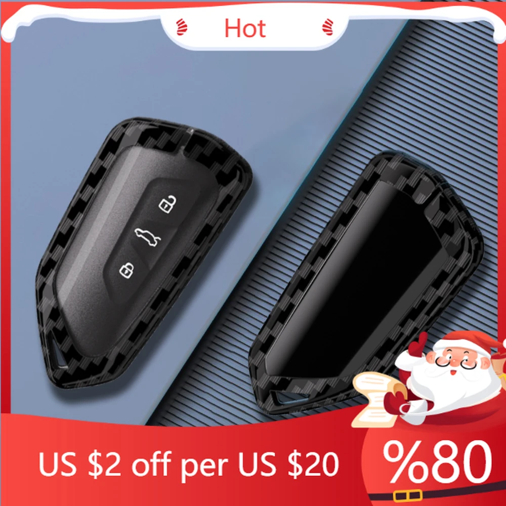 

Чехол для ключей из цинкового сплава для VW Golf 8 ID4 Cupra Formentor Tarraco Mk7 Gti Mk8 Skoda Octavia 4-местный Leon Mk4 Ke, внутренние наклейки