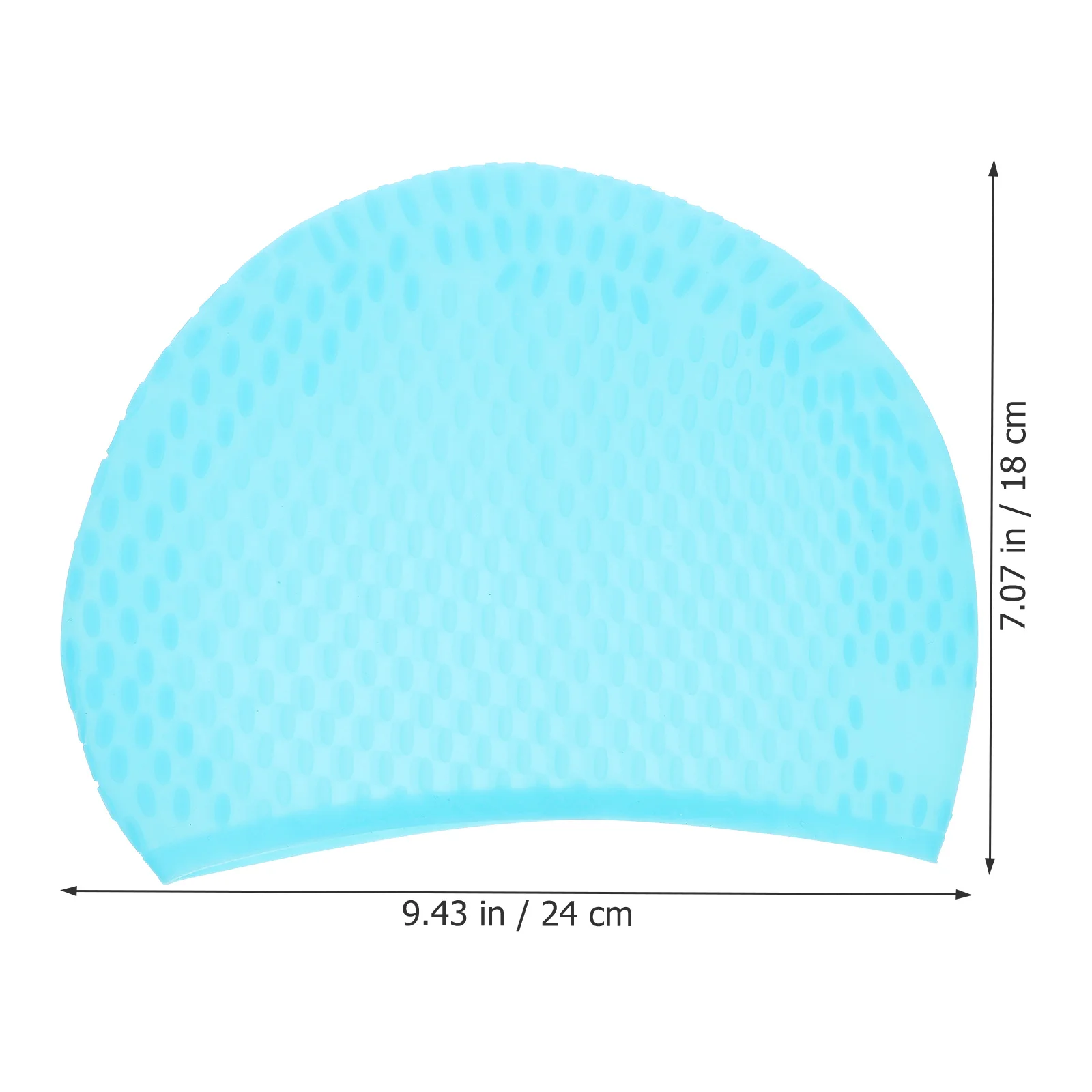 الكبار قبعة السباحة سيليكون كبيرة للجنسين قبعة السباحة خفيفة الوزن قبعة السباحة المرنة للرجال النساء قبعات السباحة قبعات حمام السباحة #4