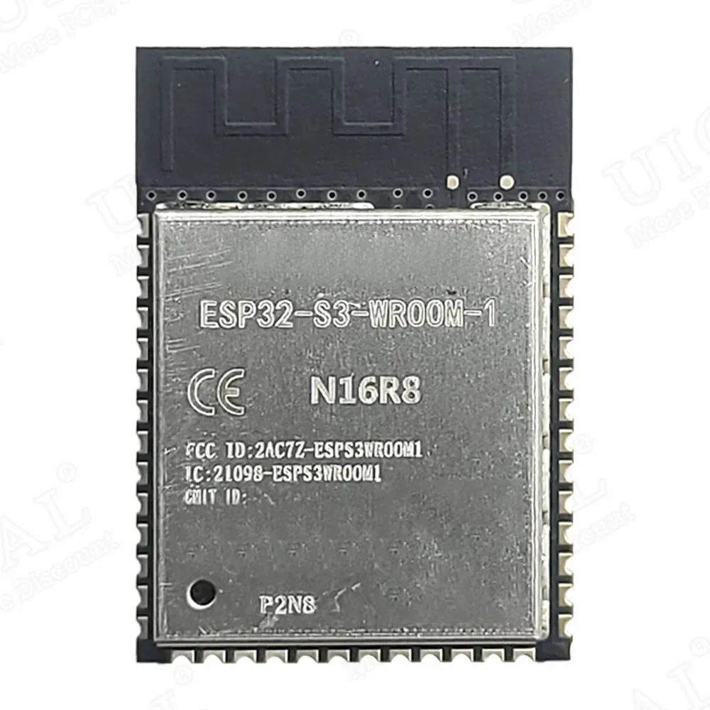 ESP32 S3 N16R8 2.4G Wifi BT Module 32-Bit Dual-Core Low Power 8MB PSRAM 16MB Flash ESP32-S3-WROOM-1