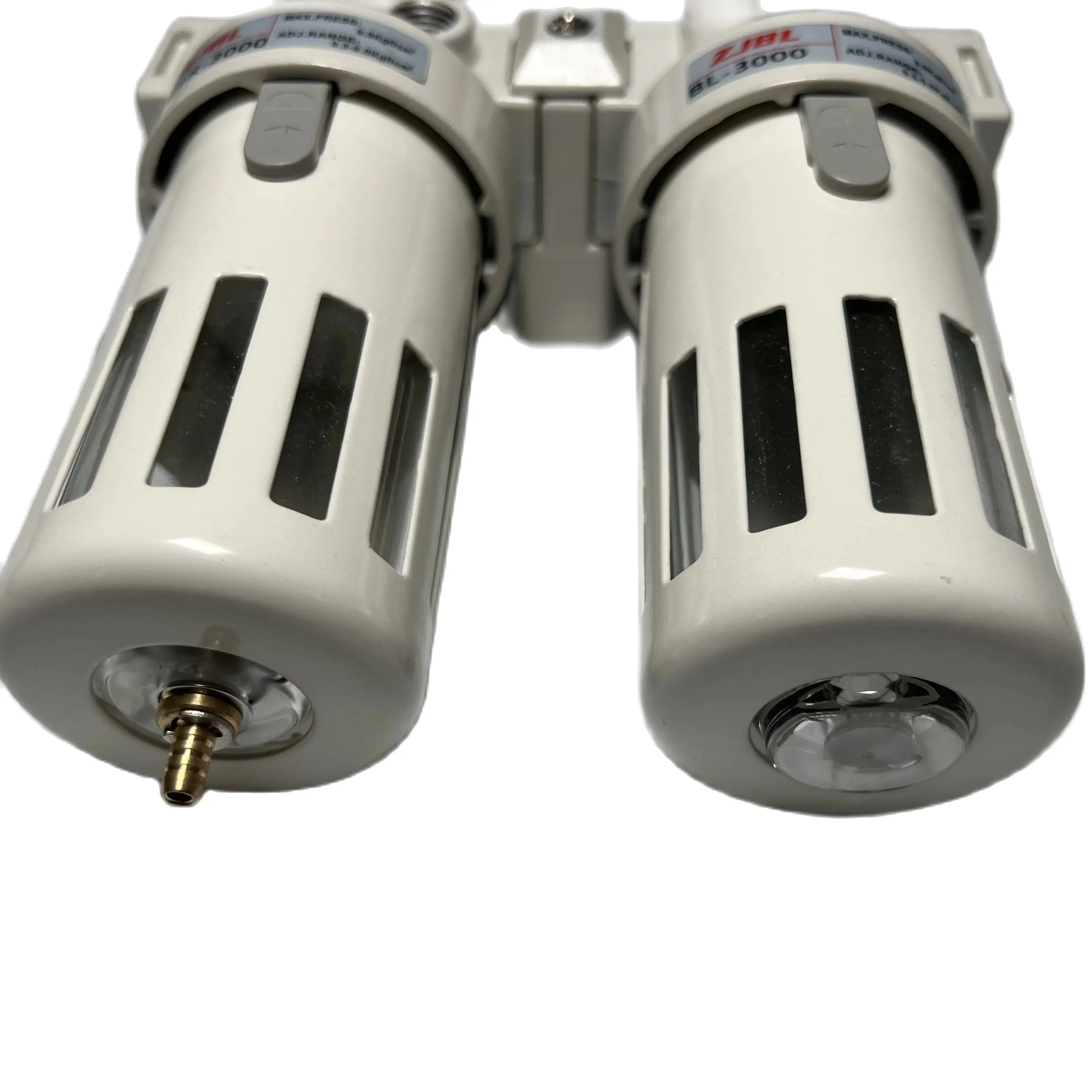 Zusen  AirTAC White Spray Molding Oil-water Separator BFC2000/3000/4000 Pressure Regulating Filter Pneumatic Double Piece FRL