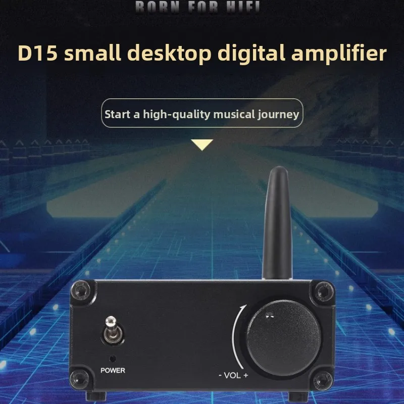 D15 Infineon MA12070P Bluetooth 5.0 Low Distortion Fever Digital Stereo Power Amplifier Ultra TPA3116 Home Power Amplifier