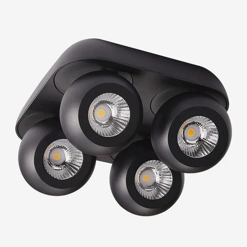 Imagem -02 - Dimmable Folding Rotativa 360 ° Led Downlights Lâmpada de Cozinha Cob Teto Spot Nordic Design Ac90260 v 10w 15w 20w 30w 40w