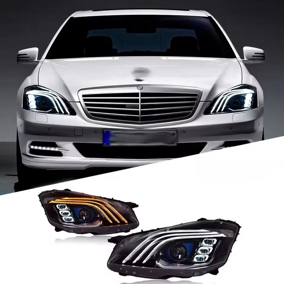 

Suitable forCar for Benz S Class W221 Headlight 2006-2013 Upgrade Modified New DRL Dynamic Turn Signal LED Headlight Auto Access