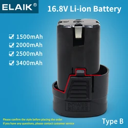 16.8V lithium battery for electric tools is suitable for screwdrivers, drills, and other paired electric tools