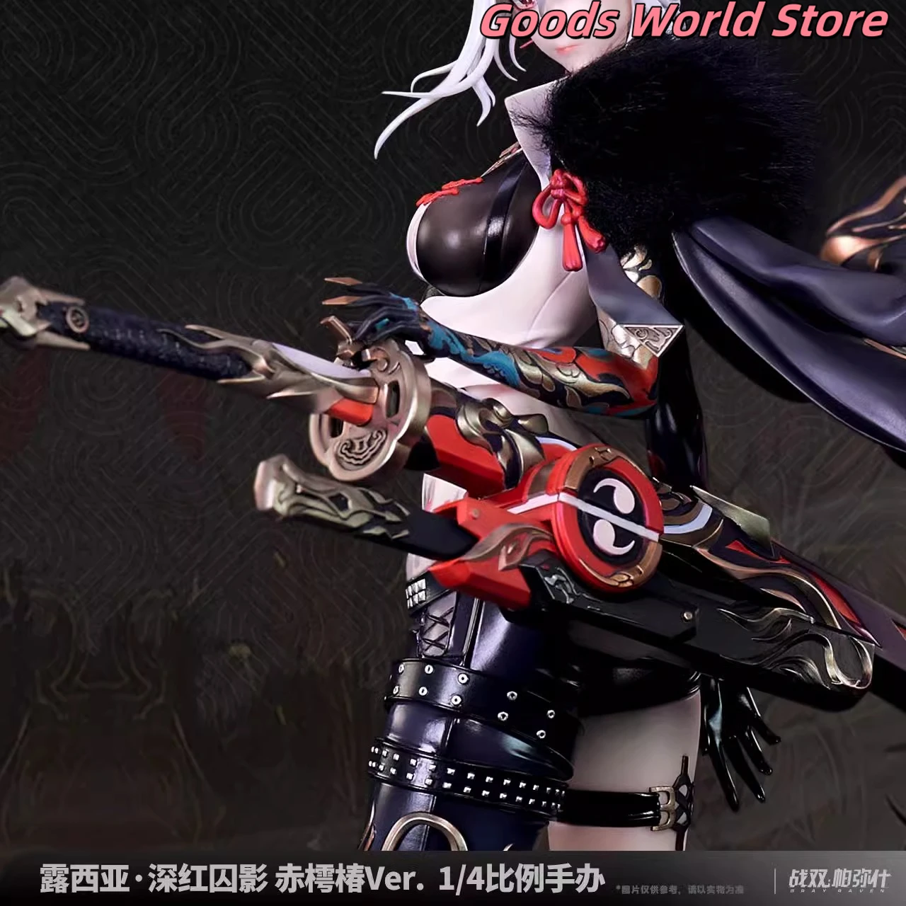 Origianal Punishing Gray Raven Figure Lucia 1/4 ratio figurine Garage Kit Genuine Punishing Gray Raven Cosplay Anime ornament