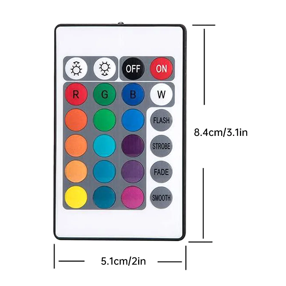 24Key Remote Controls DC 5V-24V LED Strip Light RGB Controller LED Controller For SMD 2835 5050 Strip Lamp rgb Controler Dimmer