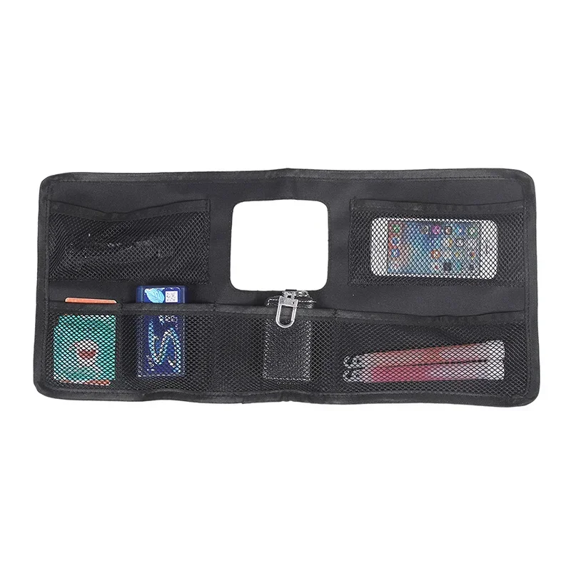 

For Land Rover Defender 90 110 2020-2024 Oxford cloth black car co-driver glove box cover storage net pocket auto accessories
