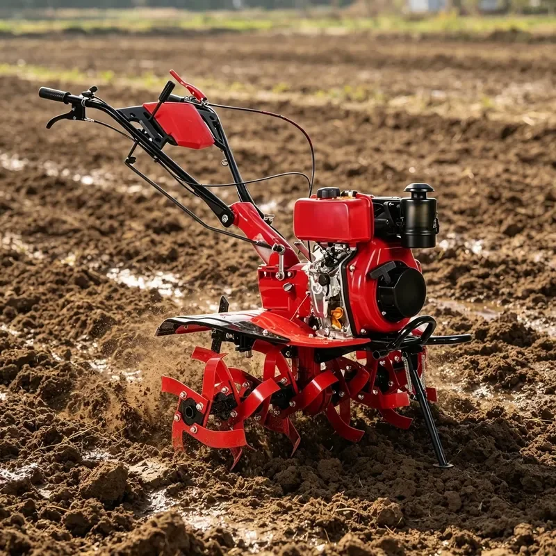 Commercial Multi Function Rotary Tillage Machine High Quality Mini Tillage Machine for Leveling Fertilizing
