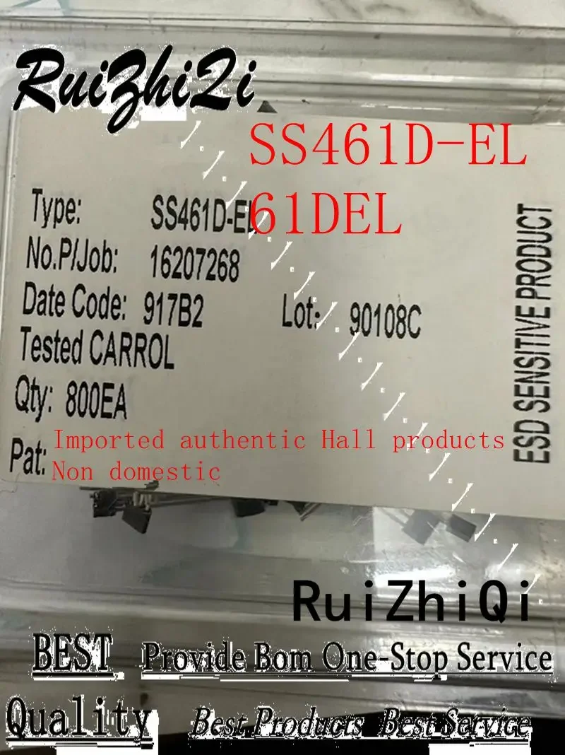 10PCS/LOT NEW SS461D-EL SS461D SS461 61DEL Latest Long Leg Edition Bipolar latch, genuine Hall sensor plug-in unit