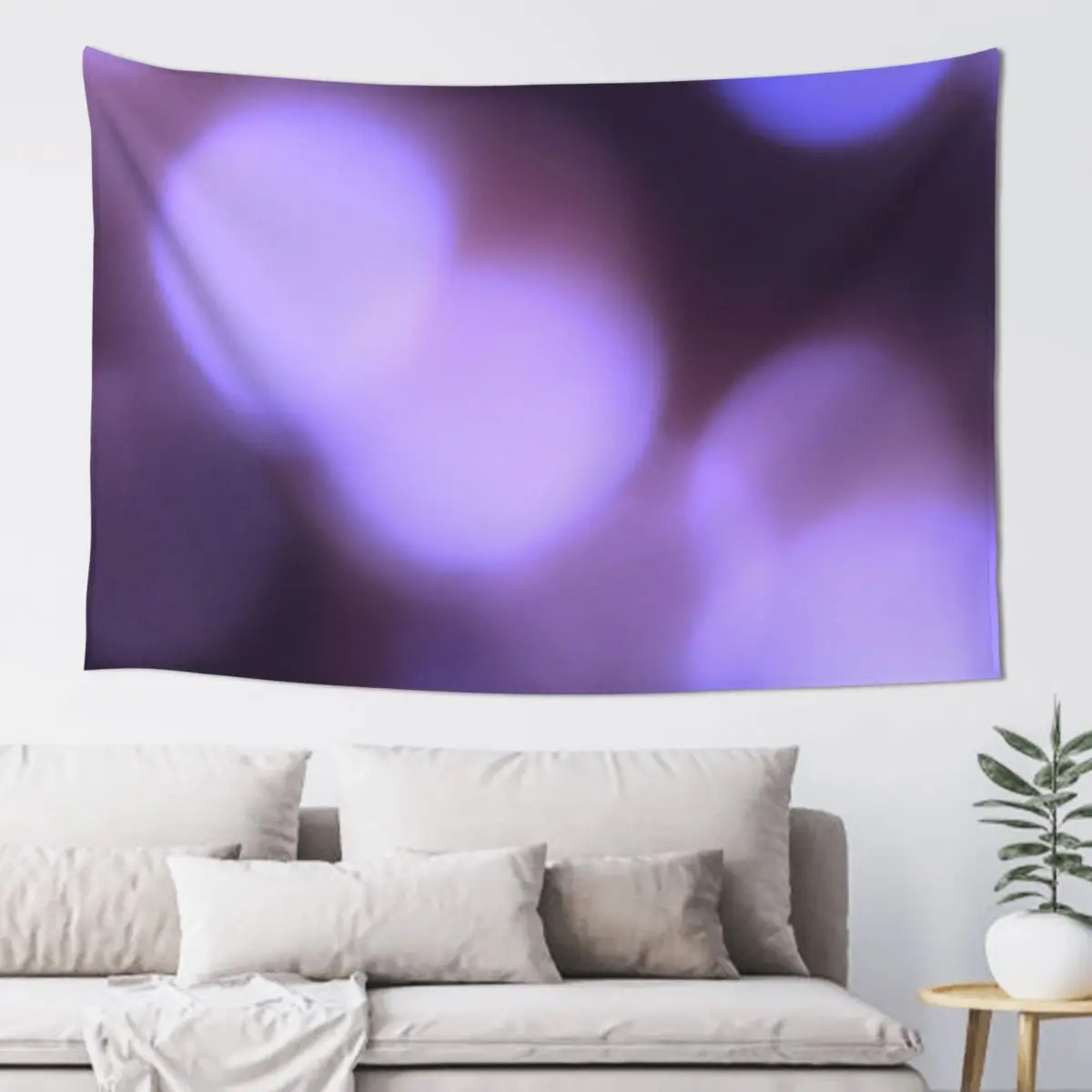 

Blurred Purple Lights Tapestry Decorations For Room Outdoor Decor Bedrooms Decor Luxury Living Room Decoration Tapestry