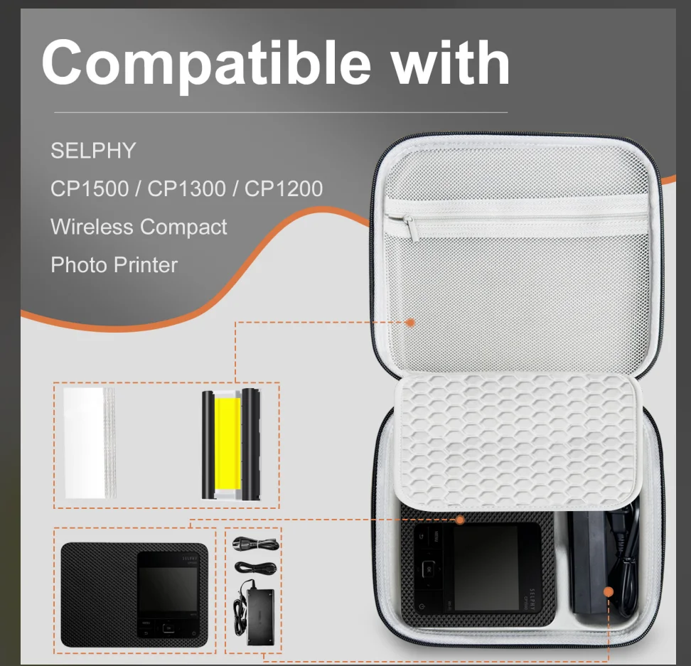 KP108 Compatible For Canon Selphy Color Paper Set CP1500 CP1300 CP1200 CP910 CP900 Photo Paper Printer KP108IN 6 Inch