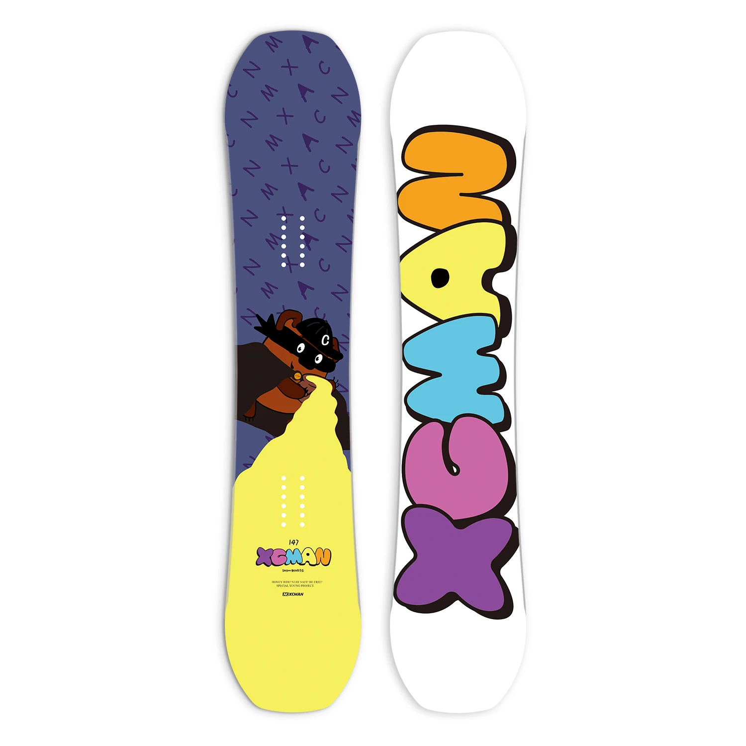 لوح الثلج XCMAN Freeride Camber للمبتدئين في جميع الجبال 2025 #3