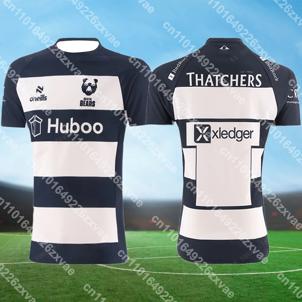 

24_25 England Bristol Rugby Training Jerseys Sports Jerseys Must-have Jerseys for Fans Bears 3D Printed Sports Jerseys
