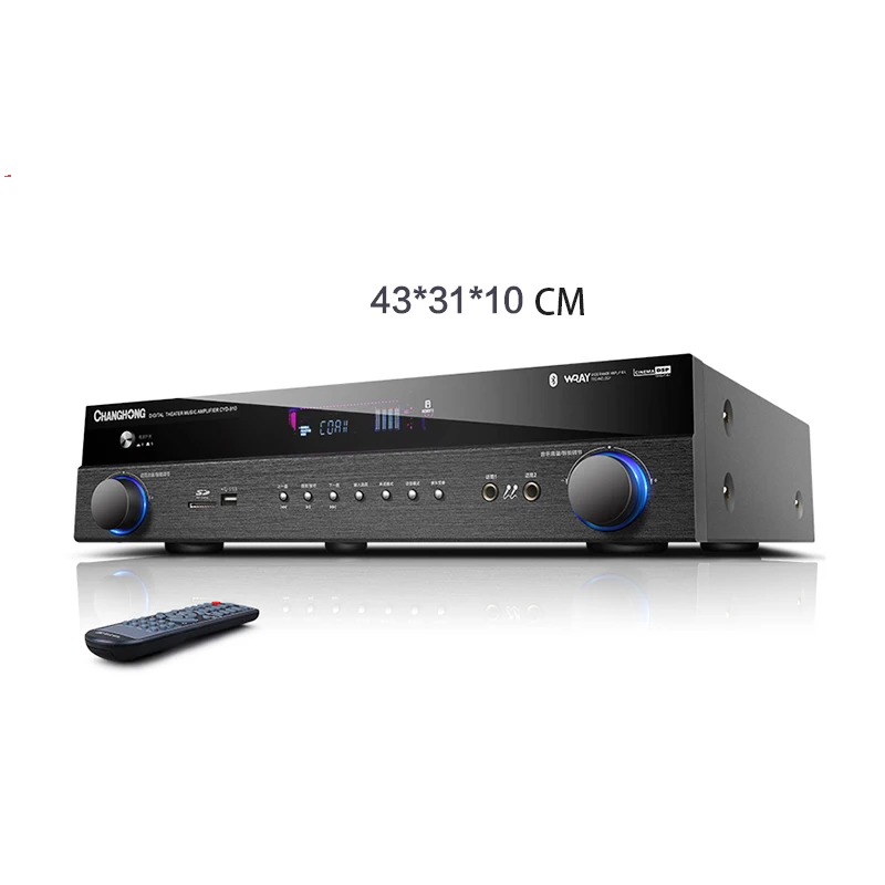 Amplificador de Audio Digital para el hogar, dispositivo profesional de alta potencia, de 650W, con Bluetooth, 5,1 canales, 220V, HIFI, Karaoke