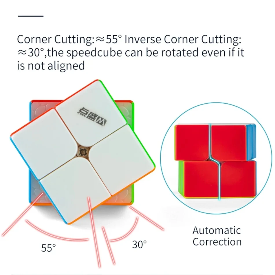 Diansheng ソーラー 2 メートル 2 × 2 × 2 マジックキューブ磁気 2 × 2 プロフェッショナルスピードキューブパズル Cubo Magico 知育玩具子供のためのギフト