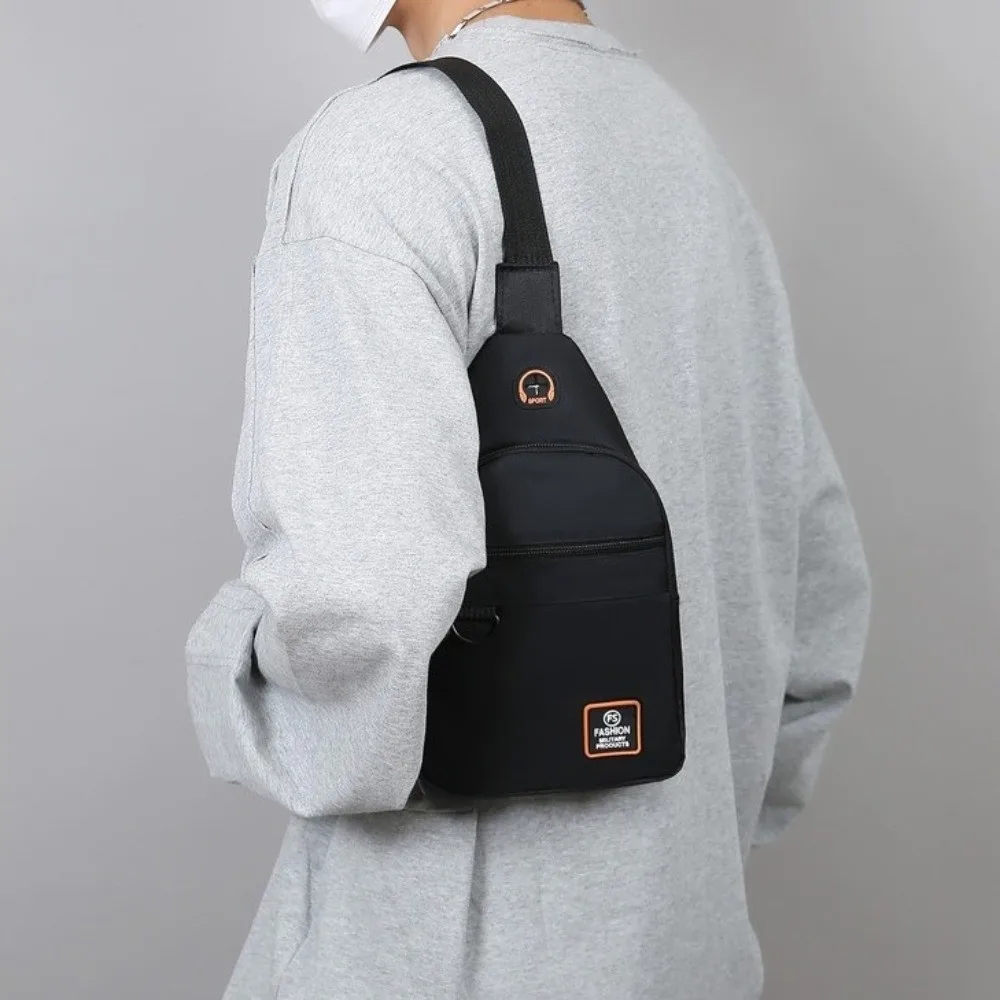 

Casual Lightweight Chest Bag Oxford Adjustable Strap Shoulder Bag Crossbody Bags