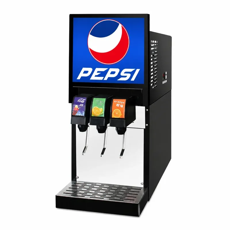 for Double Head Restaurant Beverage Machine Soda Fountain Coke Soft Drink Dispenser Wholesale Price