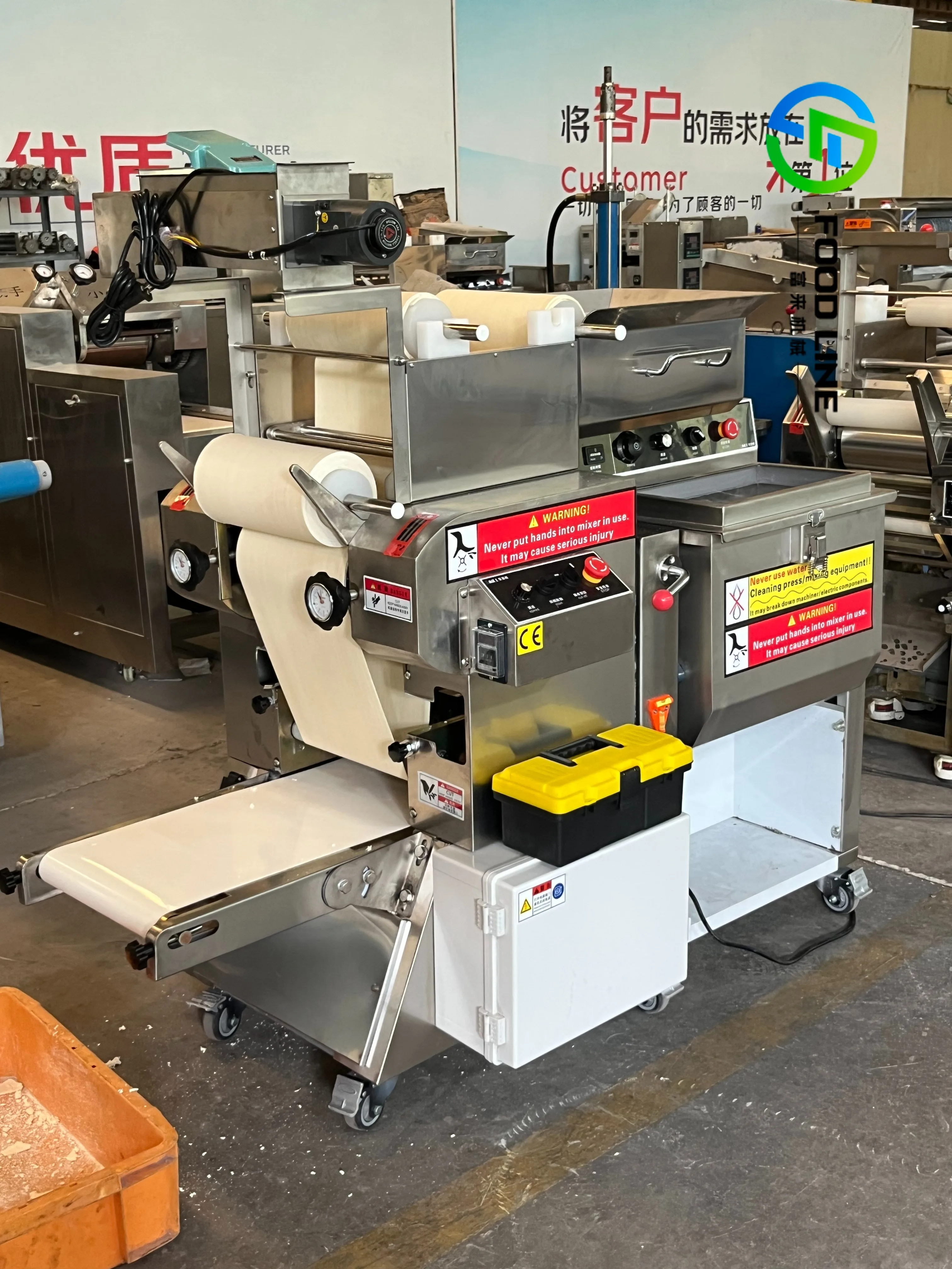 Multifunctional Restaurant Fresh Ramen Noodles Maker Noodle Cutting Machine  Electric  Noodle Making Machine