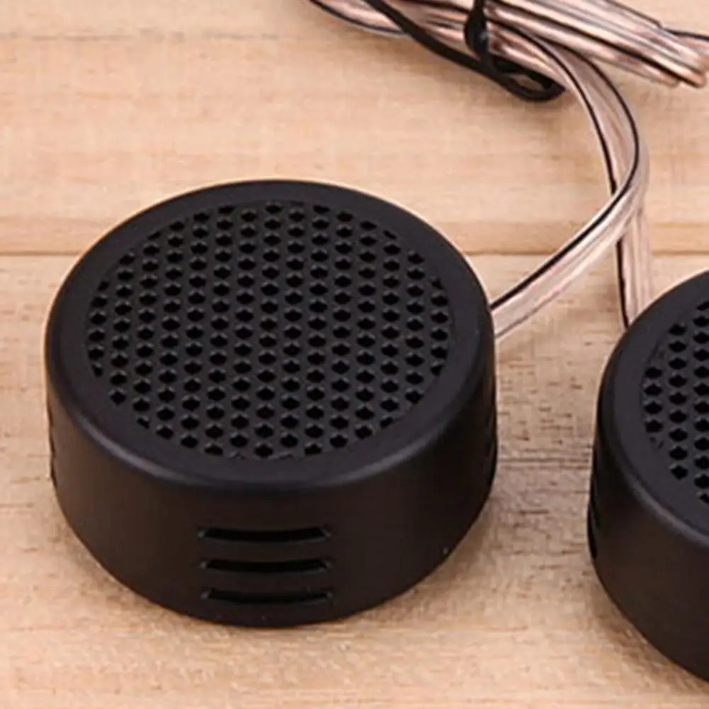 1 Pair Universal High Efficiency Mini Dome Tweeter Coil Loudspeaker 2 x 500W Loud Speaker Super Power Audio Sound for Automobile