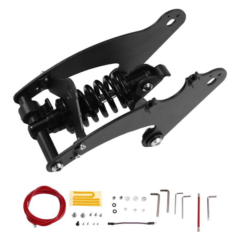 for-xiaomi-pro-pro2-electric-scooter-rear-suspension-shock-absorber-accessories-replacement-part-black