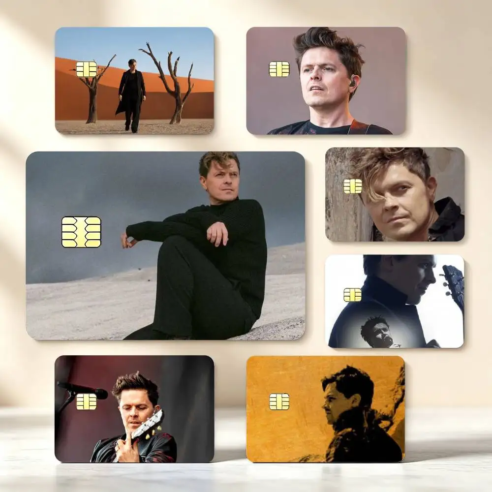 Singer Michael Patrick K-Kelly High‑Res Game Chip Decals Credit Card Mini Waterproof Vinyl Ornament Useful Gift