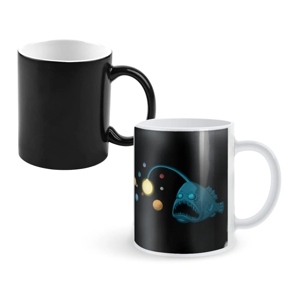 

Space TrapCoffee Mugs And Mug Creative Color Change Tea Cup Ceramic Milk Cups Novelty Gifts