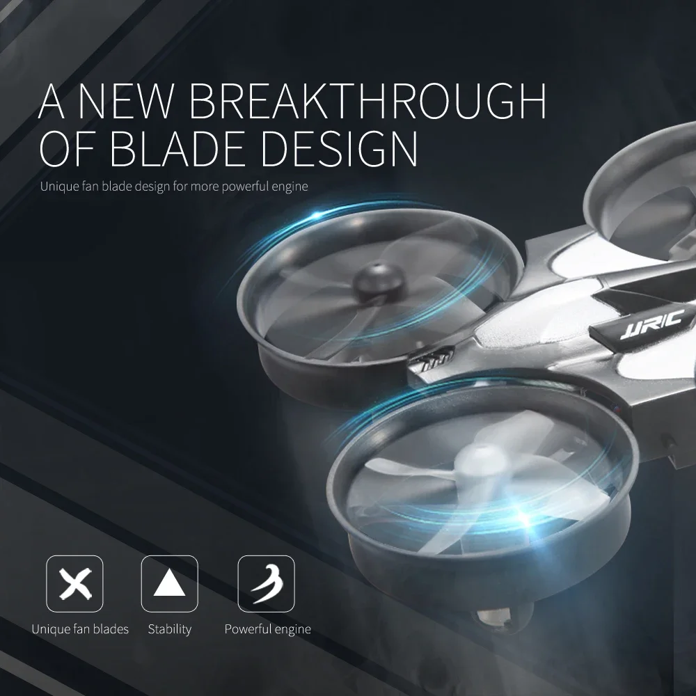 Jjrc Mini H36 Rc Drone Anti-tabrakan Helikopter Mode Tanpa Kepala 6 Sumbu 360 °   Flip Mainan Remote Control Drone Quadcopter untuk Anak-Anak