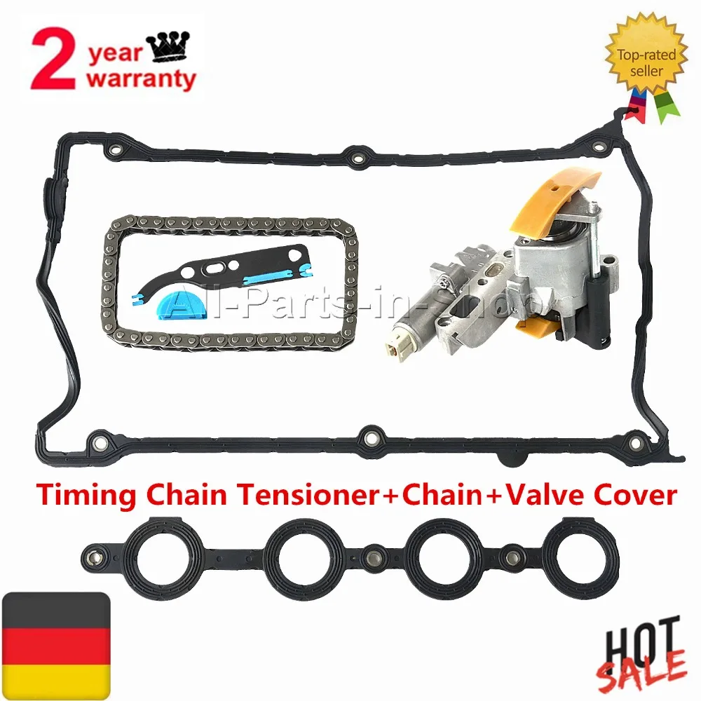 

WAP01 Timing Chain Tensioner+Chain+Valve Cover for Audi Seat Skoda VW 1.8L 058109088B, 058109088E, 058109088L, 058109088K