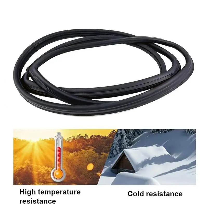 A11M-Front Windshield Rubber Seals 56121-89117 For Toyota Hilux 4-Runner LN50 Pickup 1984-1988