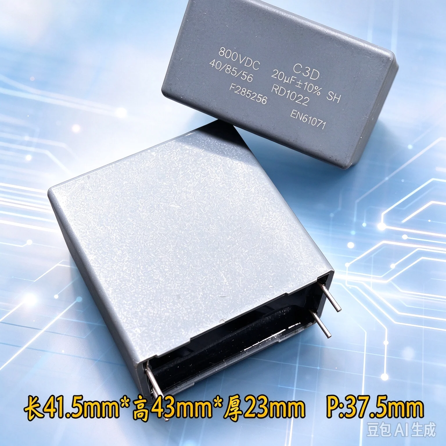for FARA Xiamen Faratronic MKP 20uf 206 800v DC-Link Safety Capacitor C3D2K206K  10pcs