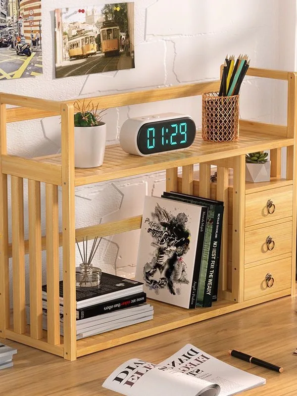 

Desktop bookshelves, simple bookcases, office storage shelves