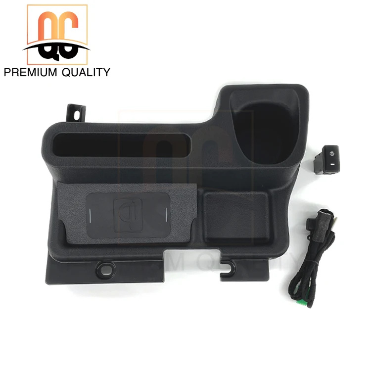 

On-board Storage Box with Wireless Charger for Picking Up The Land Cruiser SUV LC70-79