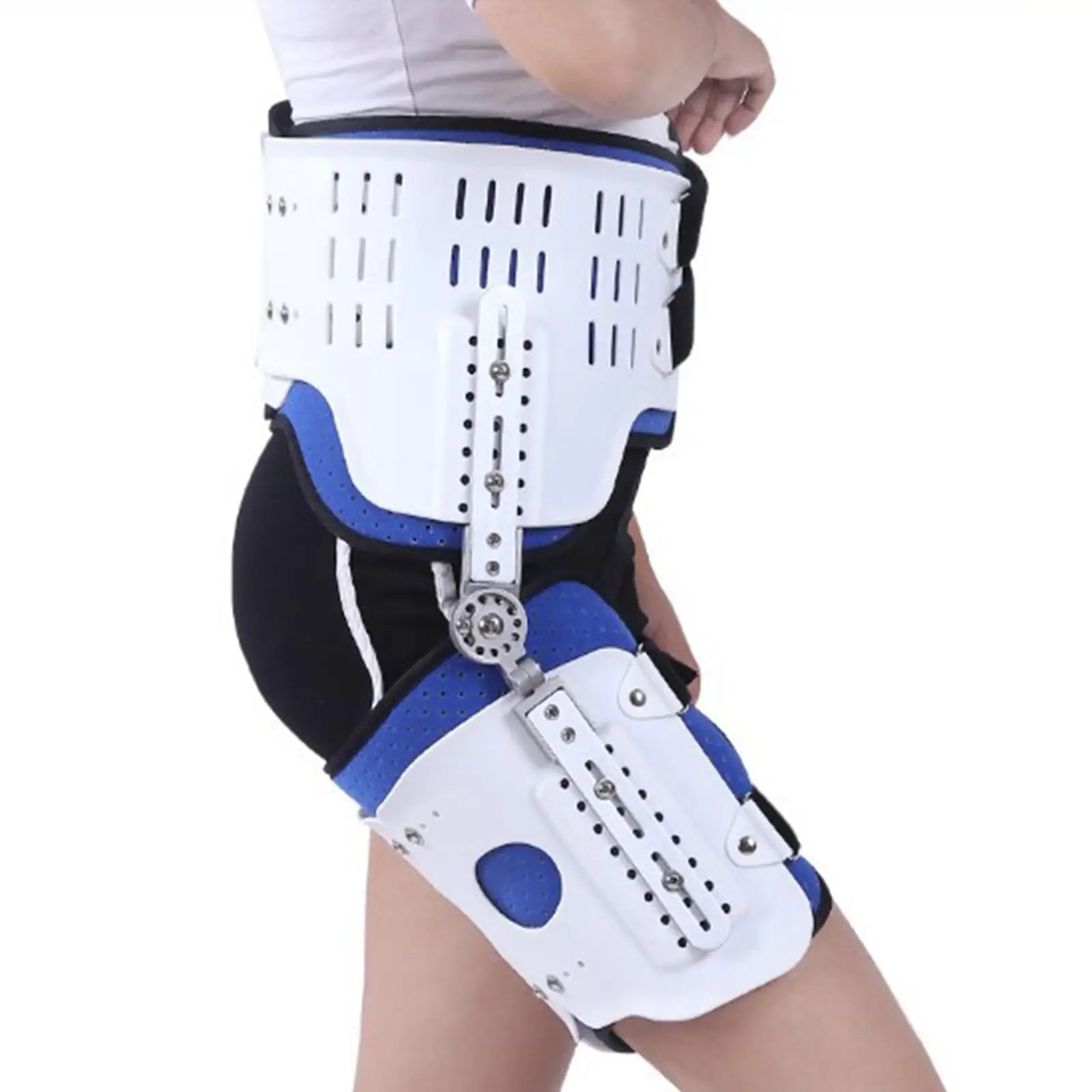 Hip Fixation Brace Thigh Fractures Wrap Compression Joints Belt Men