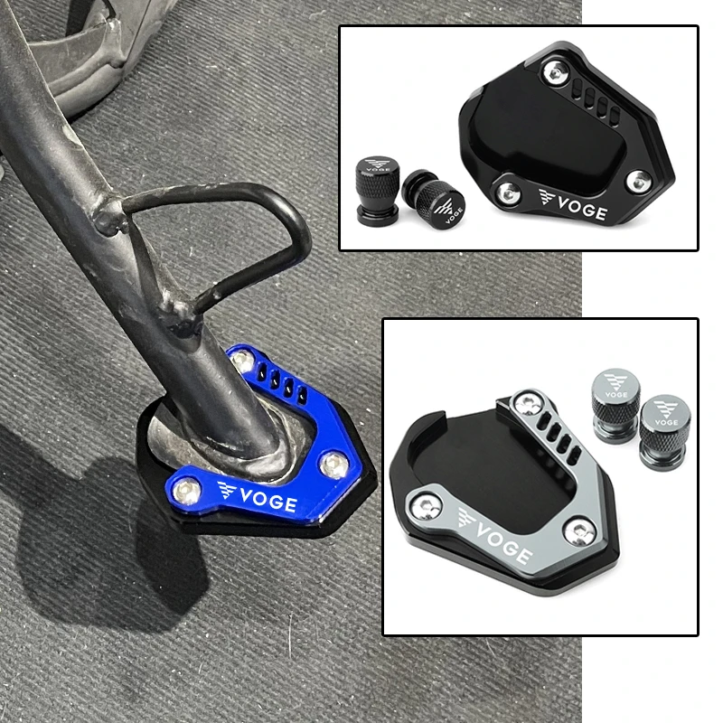 For VOGE DSX900 900DSX DSX 900 DS900X 2024 2025 SideStand Extension Motorcycle Aluminum Kickstand Extension Pad Enlarger Plate