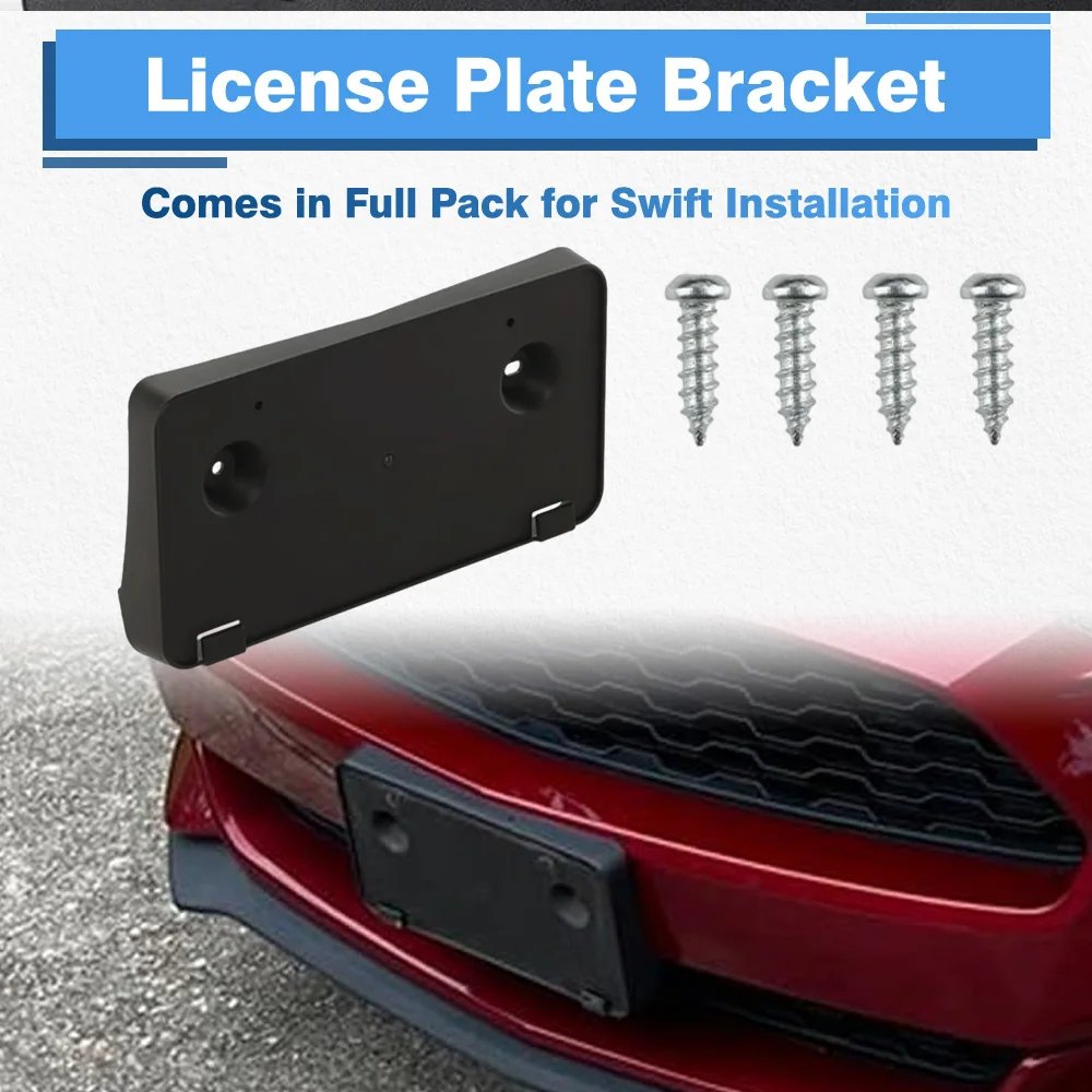 

For Ford Mustang GT 50 Years Limited Edition 2015 EcoBoost 2015–2017 Car Front Bumper License Plate Bracket FR3Z17A385AA