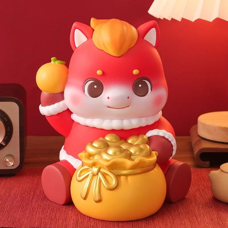 Beauty Creative Money Boxes Cheap Fashion Chinese Style Large Cute Aesthetic Piggy Bank Children Skarbonka Ornaments Home Decor