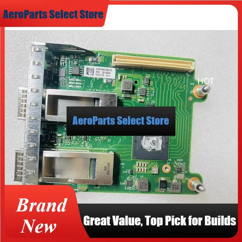 AeroPartsParts For/XL710QDA2 Network Daughter Card 40Gb Dual Port Fiber Optic Network Interface Card XD56X