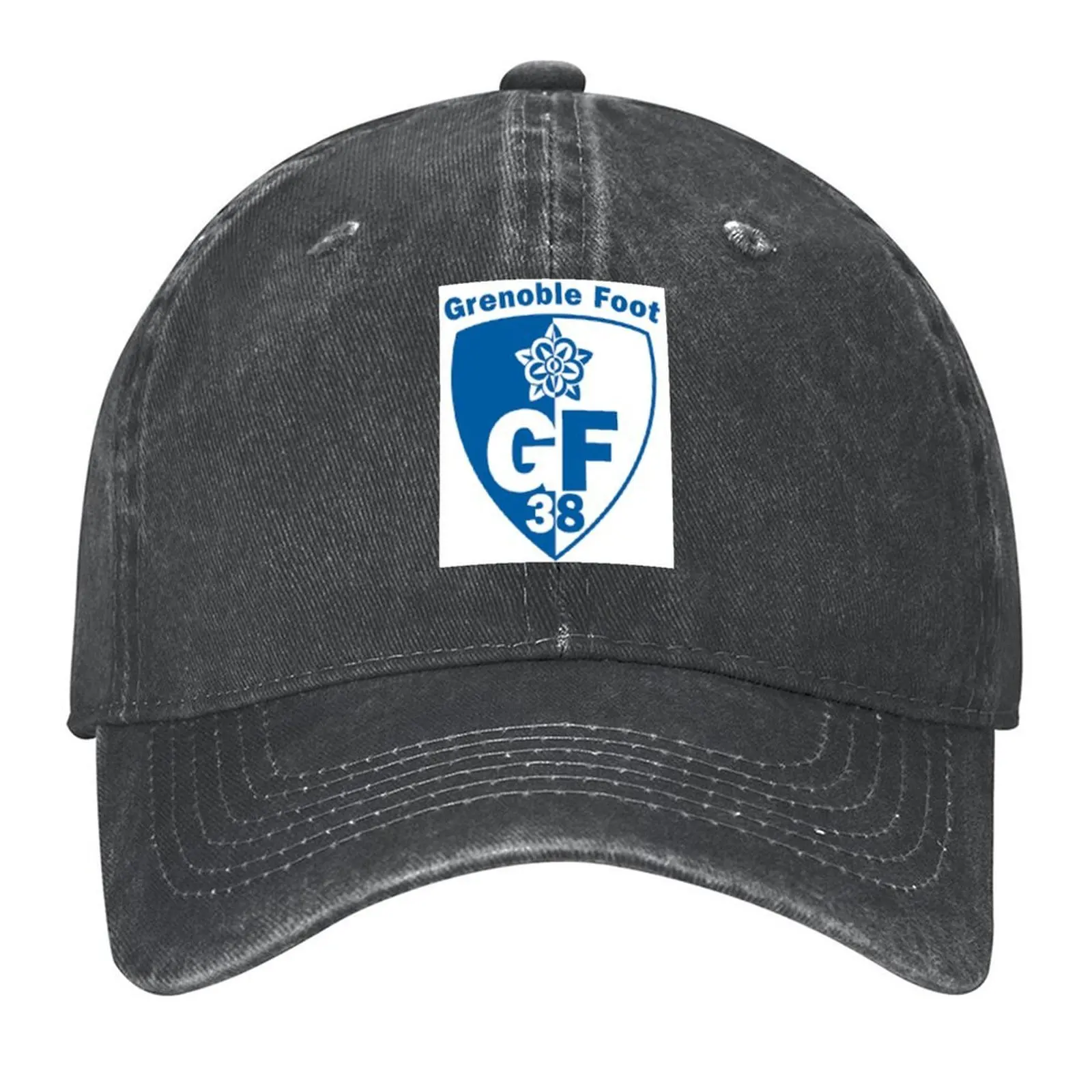 قبعة بيسبول Grenoble Foot 38، قبعة كروية، قبعة مصممة للشاطئ، قبعة بيسبول للفتيات، قبعات رجالية