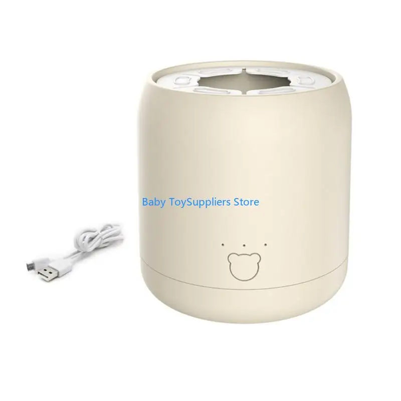 

R1WF Electric Baby Bottle Swing with Multiple Speed Setting Hands Frees Baby Milk Rocker Upgrades Infant Bottle Rocker ABS