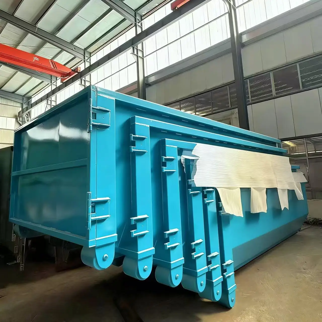 Sales Container Hook Lift Dumpster Hook Lift Bin for Municipal Waste Recycling Mobile Garbage Collection