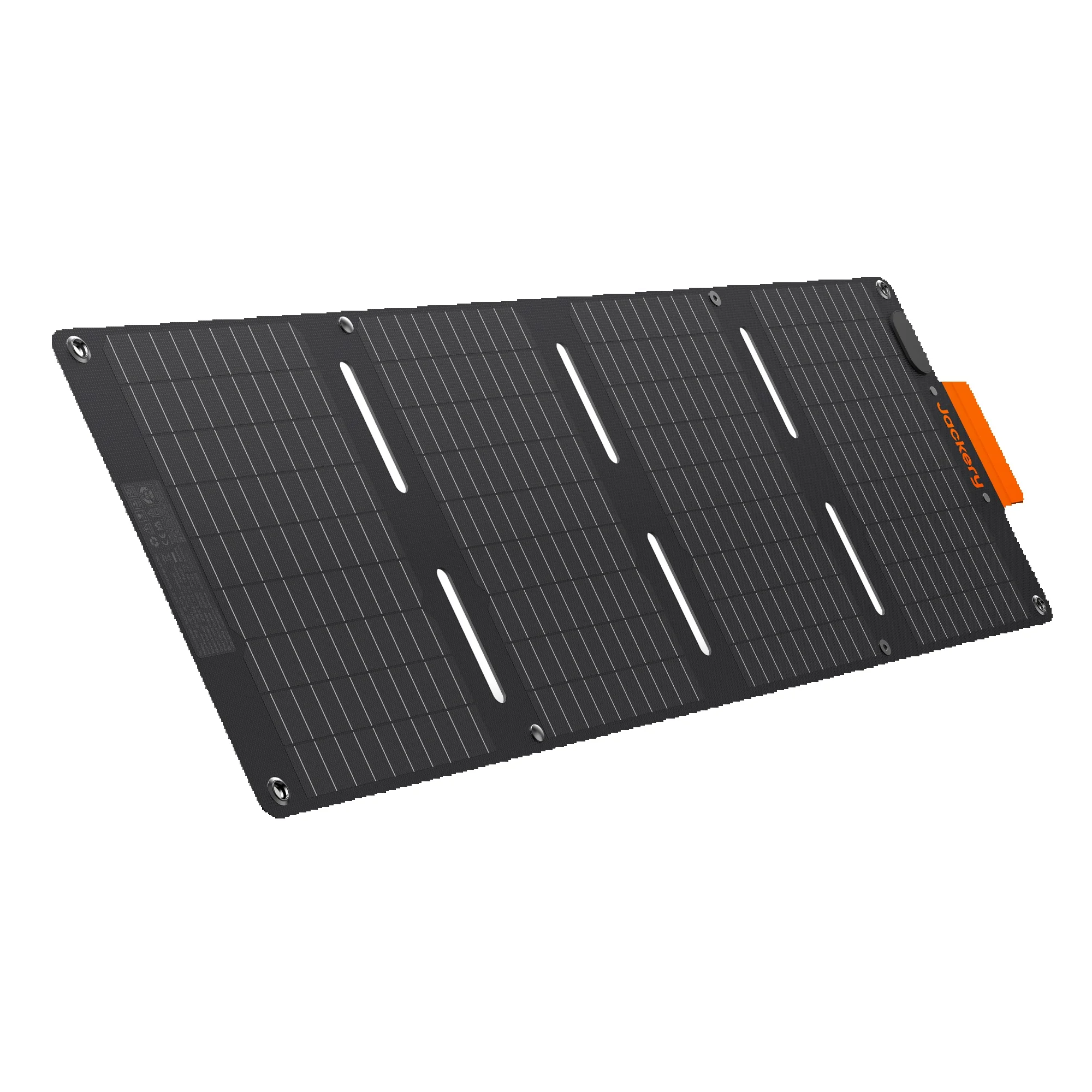 Jackery SolarSaga 40 Mini-Solarmodul, tragbare Solarmodule mit USB-C & USB-A Ports, faltbares Solar-Ladegerät in Buchgröße für Telefone, kompatibel mit Jackery 100Plus/300Plus, IP68 wasserdicht