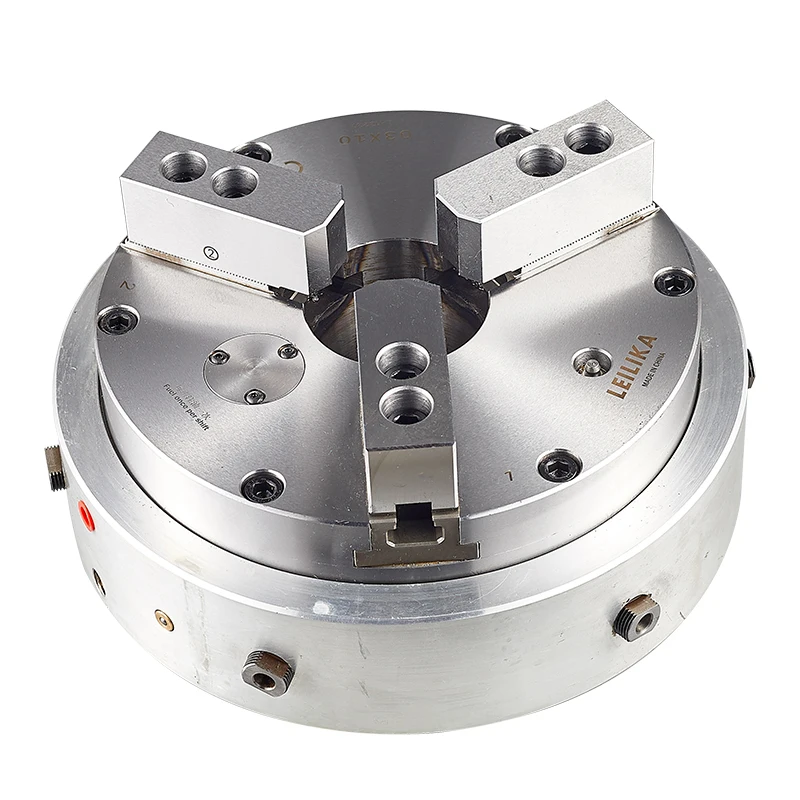 LEILIKA High Clamping Force Front-Mounted Pneumatic Chuck Internal Air Cylinder for Machine Tools Machine Tools Accessories