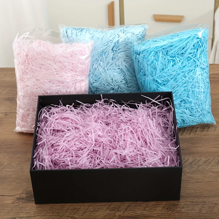Confeti de Rafia de Colores, 500g - Colores Surtidos: Envoltura de Regalos, Pascua, Boda, Cumpleaños, Día del Padre | Decoración para Manualidades y Fiestas