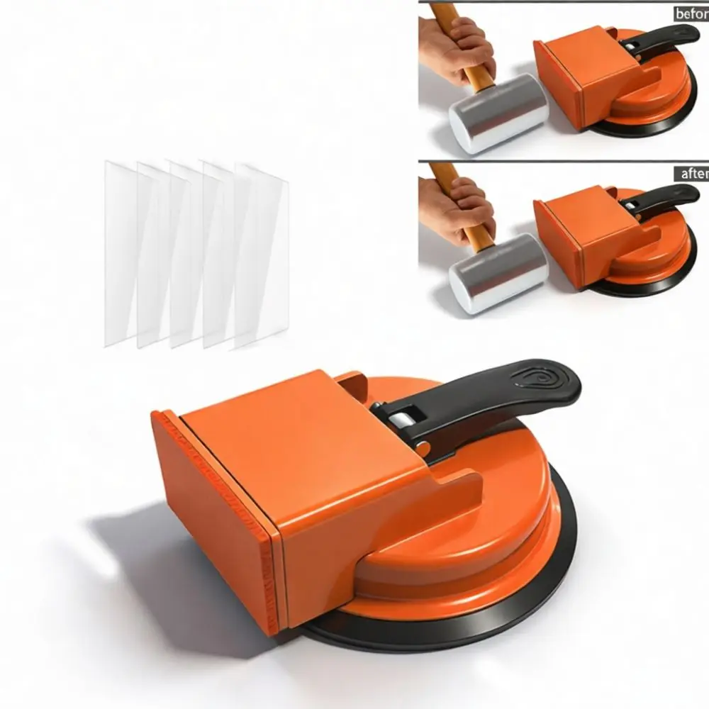 Floor Installation Repair Vacuum Suction Cup Tool Aluminum Handle Tile Wood Board Positioning Fixing Handy Gadget