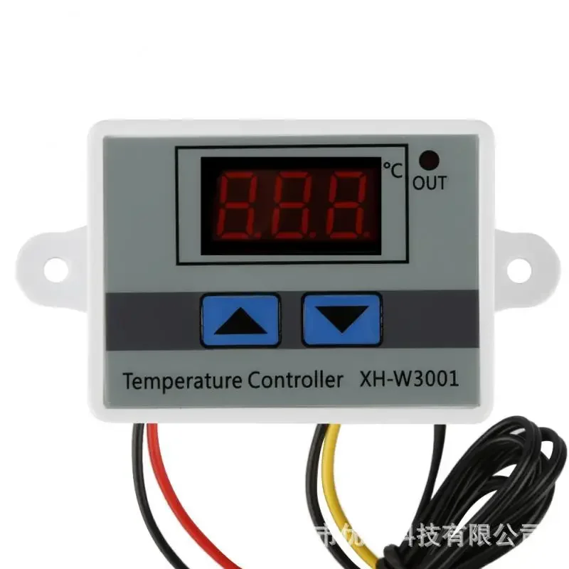 AC 110-220V Digital LED Temperature Controller XH-W3001 W3002 W3230 For Incubator Cooling Heating Switch Thermostat NTC Sensor